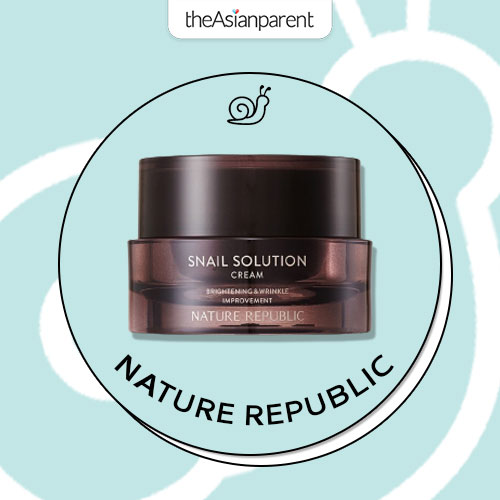 สกินแคร์เมือกหอยทาก NATURE REPUBLIC Snail Solution Cream