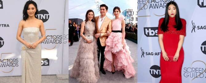 SAG Awards 2019: The Cast Of 'Crazy Rich Asians' Slays At The Red Carpet