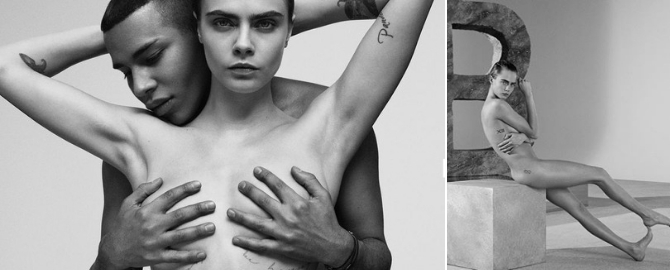 Cara Delevingne's Naked Balmain Shoot Leaves People Divided