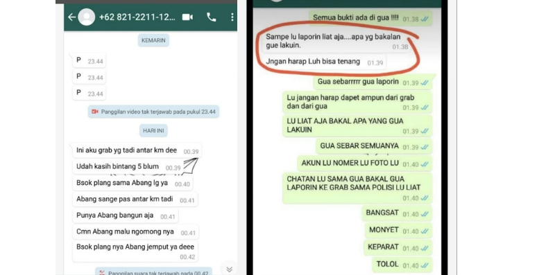 Driver Grab Car Lecehkan Penumpang, Korban Dicium dan Diancam Dibunuh