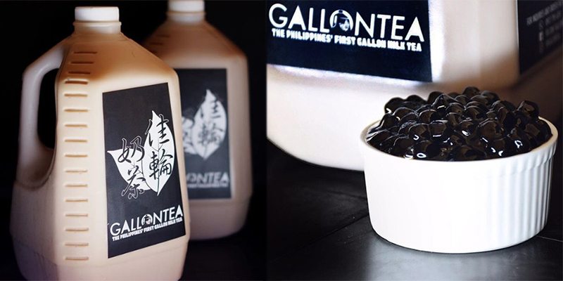 Milk tea lovers can enjoy A GALLON of pearl milk tea anytime they want!