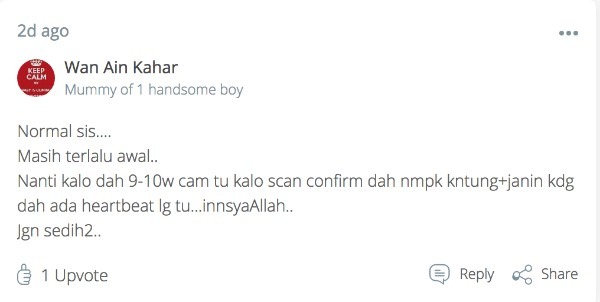 Upt Positif Tapi Scan Tiada Kantung Dalam Rahim Apa Sebab Kantung Tak Nampak