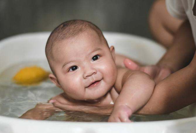 amalan kebersihan bayi