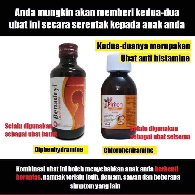 Bayi Batuk Tak Boleh Beri Ubat Batuk Sesuka Hati Hanya 2 Tahun Keatas