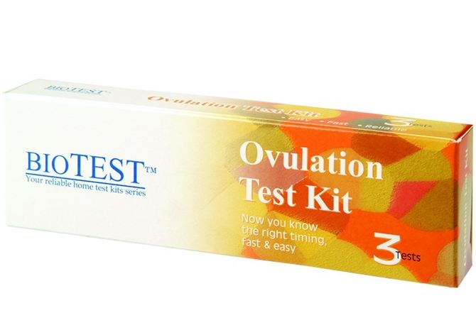 Ovulation test strip