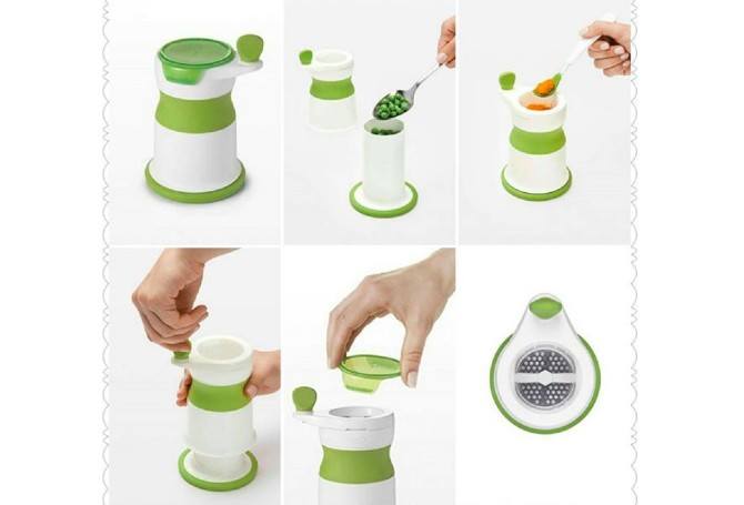 pengisar makanan bayi manual