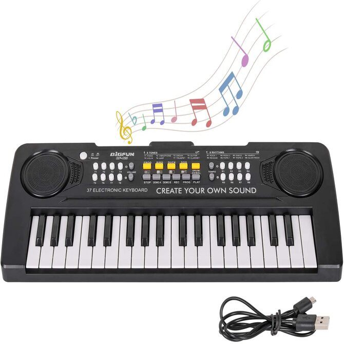 Mainan Piano Seakan Profesional