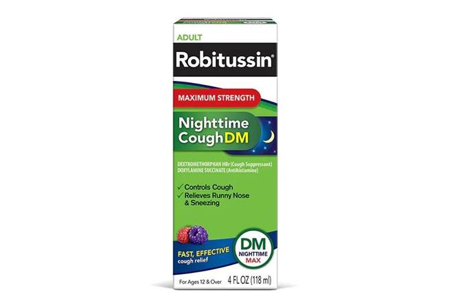 Robitussin Maximum Strength Nighttime Cough DM ubat batuk