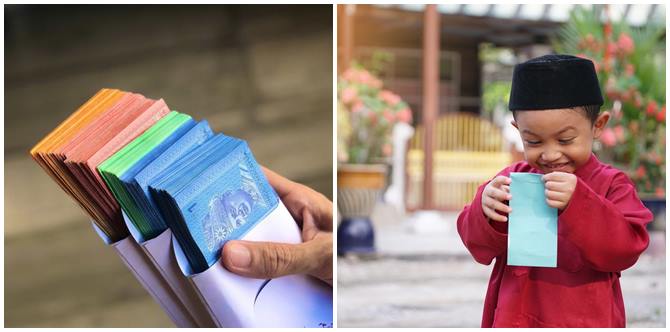 Adab Ketika Diberi Duit Raya, Ibu Bapa Didik Anak Tidak Meminta-Minta