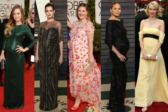 red carpet maternity